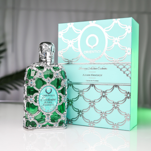 Orientica Azure Fantasy Extrait de Parfum En Caja De Lujo
